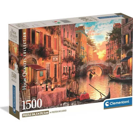 Clementoni Venezia 1500 brikker - High Quality
