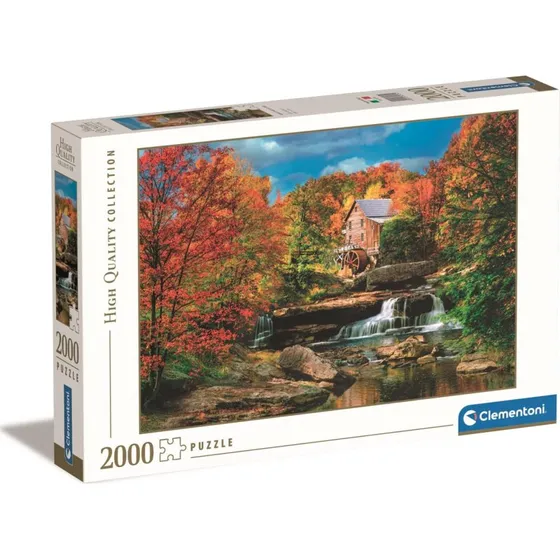 Clementoni Puslespil 2000 brikker – Glade Creek Grist Mill