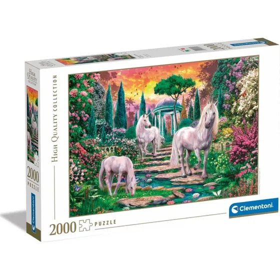 Clementoni Classical Garden Unicorns – 2000 brikker
