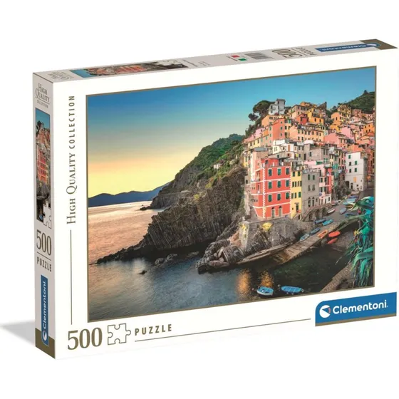 Clementoni 500 brikker - Riomaggiore kyst