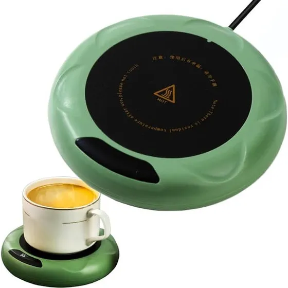 USB-krusvarmer med temperaturkontrol til kaffe og te