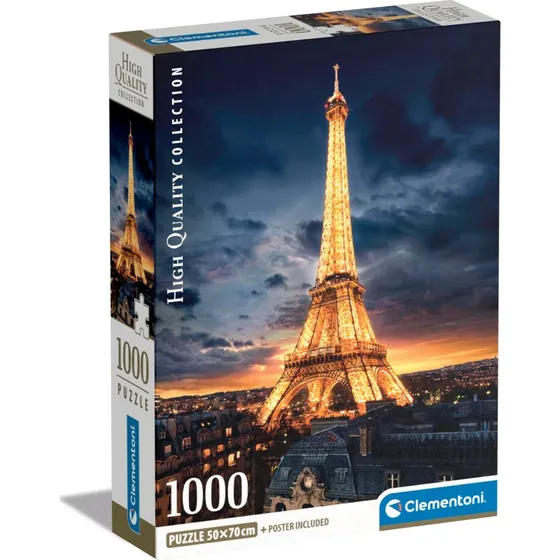 Clementoni Puslespil Eiffeltårnet - 1000 brikker