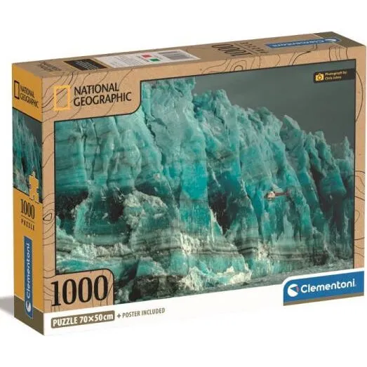 Clementoni National Geographic Hubbard Glacier 1000 brikker