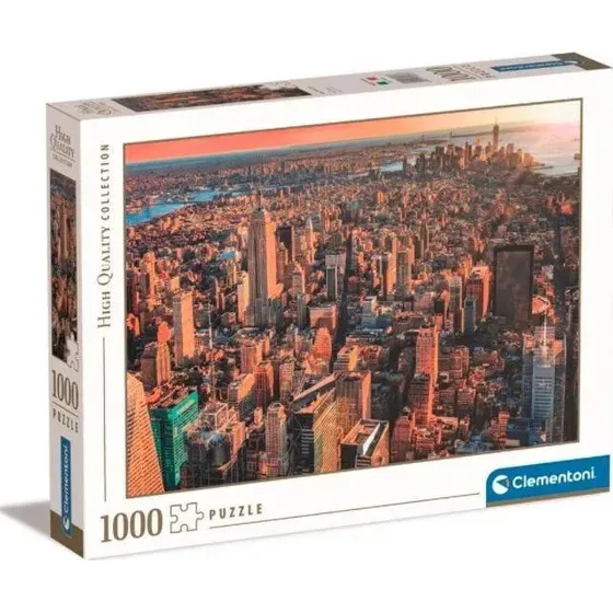 Clementoni 1000 brikker - New York luftfoto (High Quality)