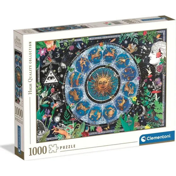 Clementoni Puslespil – Astrologisk Kort, 1000 brikker