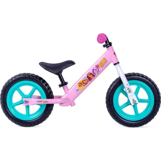 Seven Paw Patrol løbecykel - Lyserød/Blå