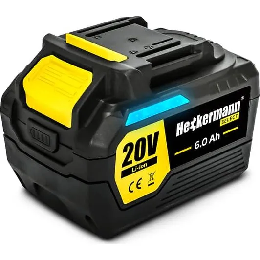 Heckermann Select 20V 6Ah AVB20-6 Li-ion værktøjsbatteri