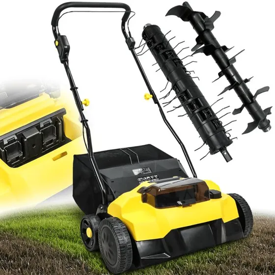 Heckermann Select AVWA40 36 cm batteridrevet vertikalskærer