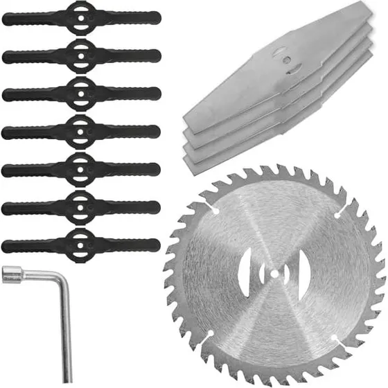 Heckermann HY-2 Græstrimmerknive - Komplet reservedelssæt