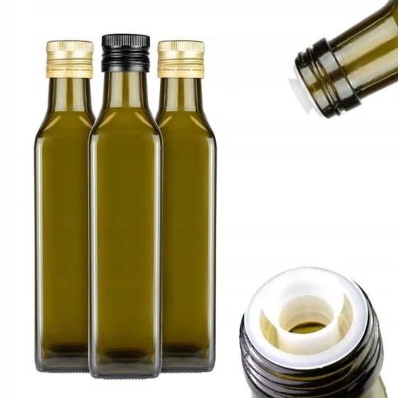 Marasca 250ml flasker med oliedispenser - 10 stk.