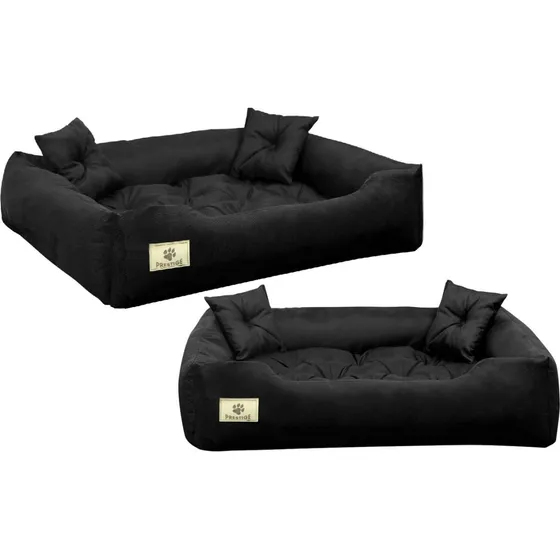 PRESTIGE Vandtæt Hundeseng Kennel XXXL - Sort 145x115 cm
