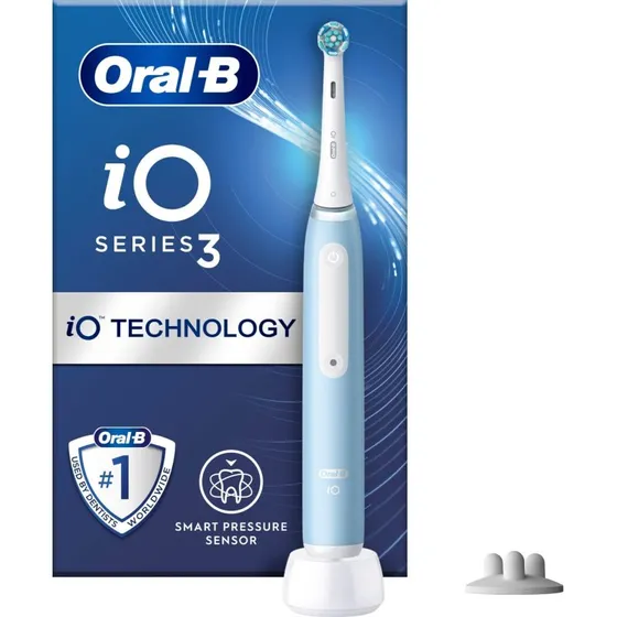 Oral‑B iO3S Ice Blue elektrisk tandbørste