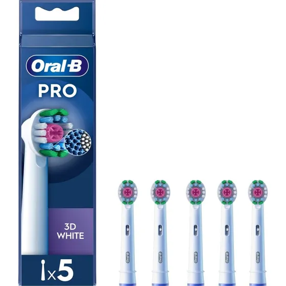Oral-B 3D White tandbørstehoveder - 5 stk