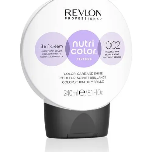 Revlon Nutri Color Filters Toning 240 ml – 1002 Pale Platinum