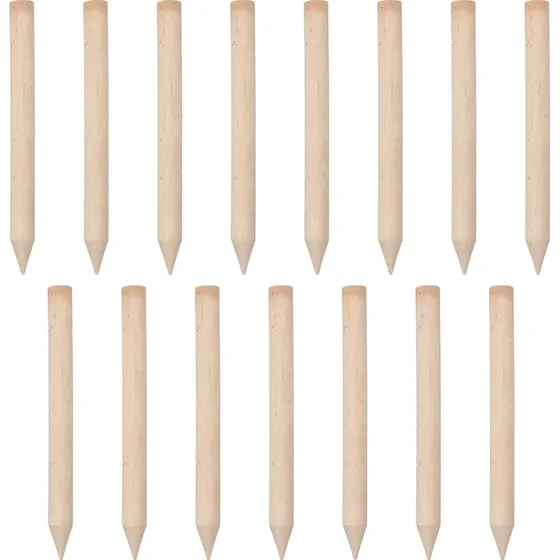 KOTARBAU® Geodetiske træpakker til planter, 30 cm, 15 stk.