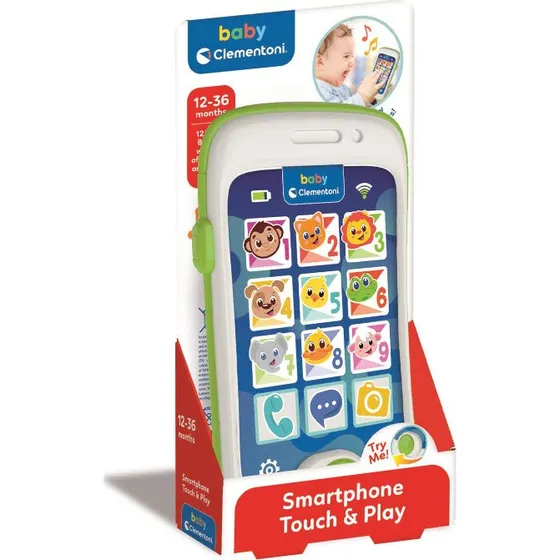 Clementoni Baby Smartphone - Touch & Play læringstelefon
