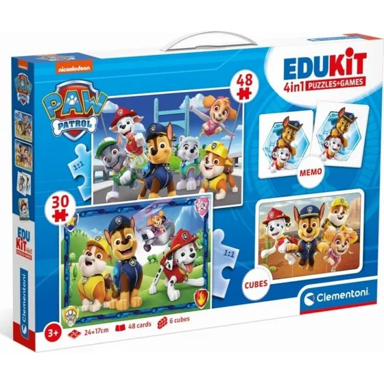 Paw Patrol Edukit 4-i-1 Clementoni – 3+ år