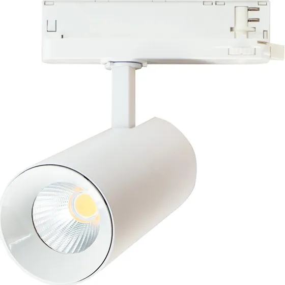 Spectrum 27W 3-faset RA90 skinnespot - Hvid - 1500/2500lm