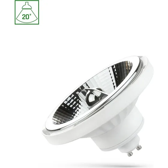 White Spectrum AR111 GU10 LED Spot 10W 20° Neutral Hvid