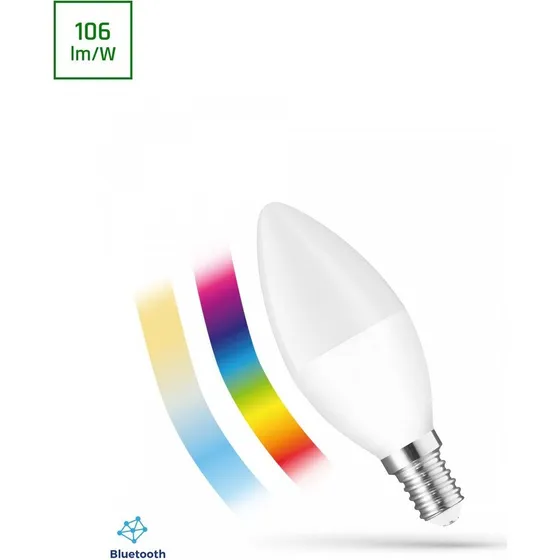 Spectrum Smart Easy LED kertepære E14 4,9W RGBW+CCT DIM