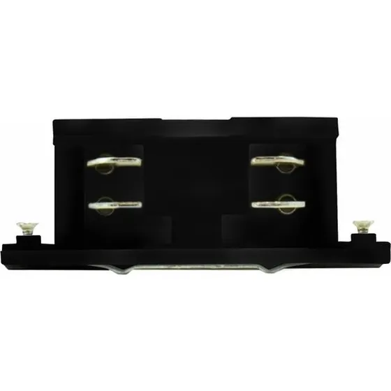 SPS Recessed Connector Straight Black Spectrum 230V