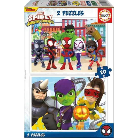 Educa 2x20 Spidey & His Amazing Friends Puslespil
