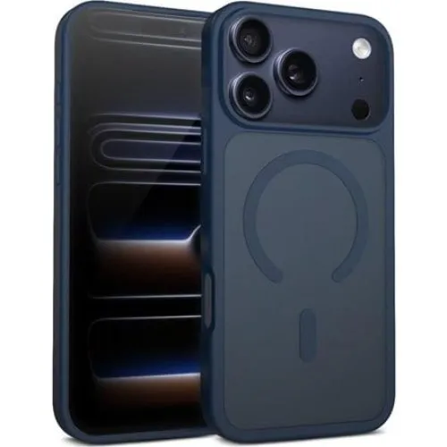 CRONG MagSafe Case til iPhone 17 Pro - Navy Blue