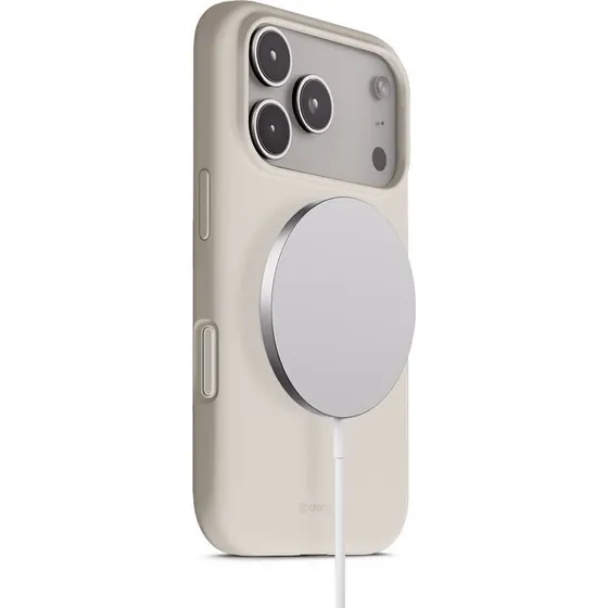 CRONG Color Cover Magnetic MagSafe til iPhone 17 Pro - Stone Beige