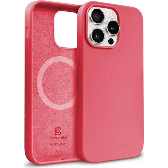 CRONG Color Cover Magnetic til iPhone 15 Pro Max - Pink