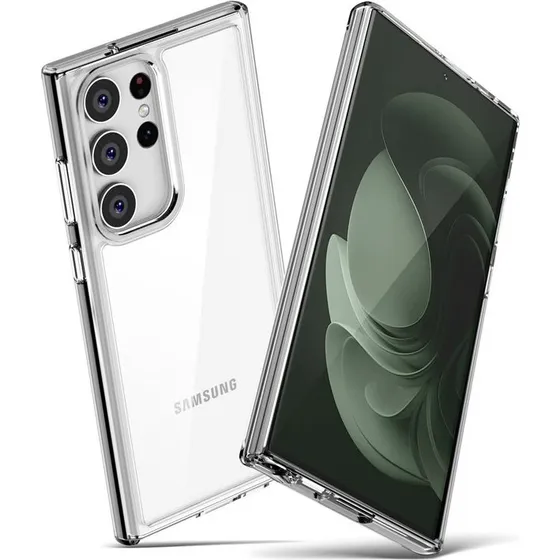 Crong Crystal Shield Cover til Samsung Galaxy S23 Ultra - Transparent