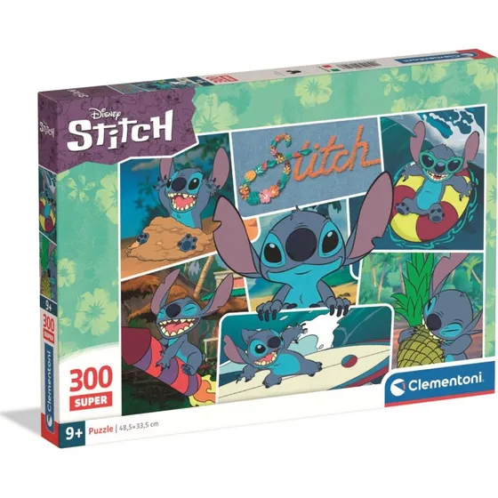 Clementoni Disney Stitch 300 brikker – Super Puzzle