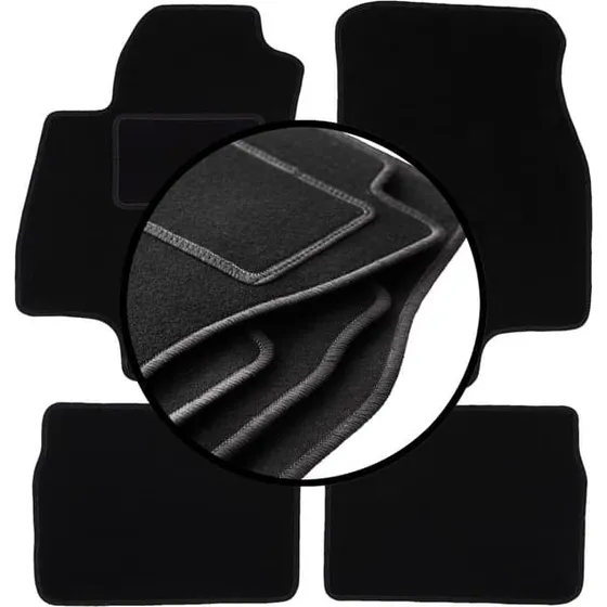 WLG-BASIC+ Velour gulvmåtter til Opel Astra G (1998-2009)