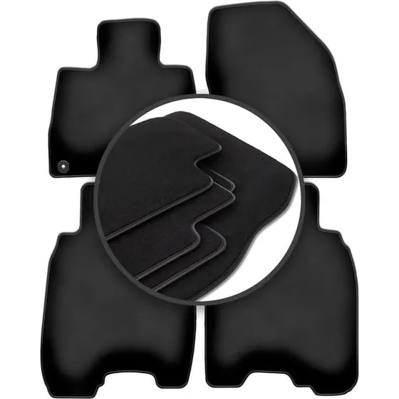 Durban-Black bilmåtter til Honda Civic VIII Hatchback (2006-2012)