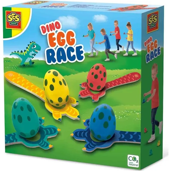 SES Creative Dino Æggeløb - Udendørsspil til børn