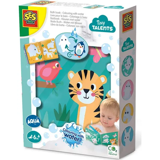 SES Creative Badebog – Farv med Vand (badebog)