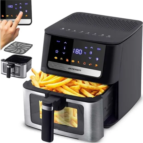 Berdsen BD-655 Airfryer 6,5L 1700W - Sort
