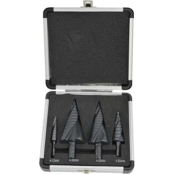 AWTools Trinbor-sæt AW40964 - 4 stk. (4-39 mm)