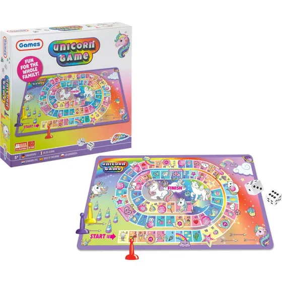 Enhjørning Brætspil – Unicorn Familieeventyr