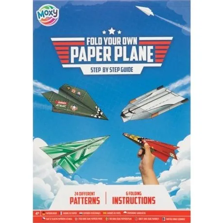 Fold Dine Egne Papirfly - 24 ark (25x18 cm)