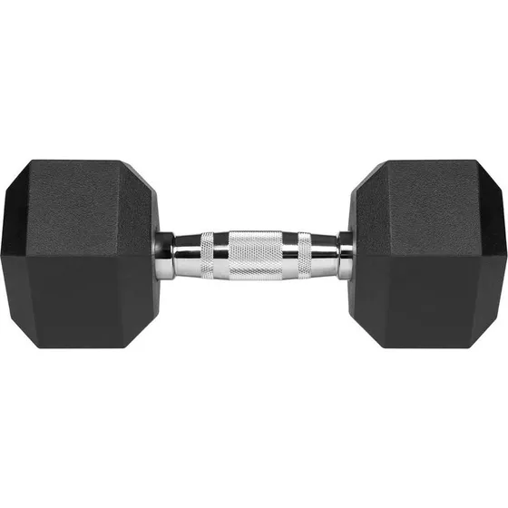 Rebel Active Håndvægtsæt 2 x 10 kg - Gummibelagt støbejern