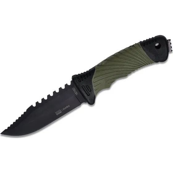 Jagtkniv 24 cm med nylon-skede