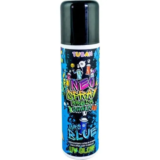 Tuban Neo Chalk Spray - Blå - 150 ml