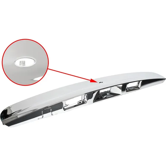Nissan Qashqai J10 (06-13) Krom Bagklapbeklædning med Smart Key-hul