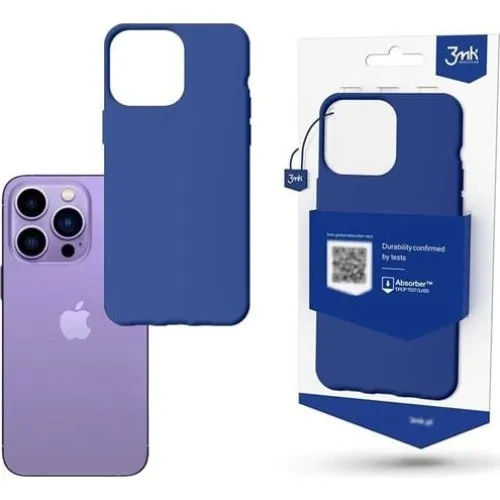 3MK Matt Case til iPhone 14 Pro - Blå