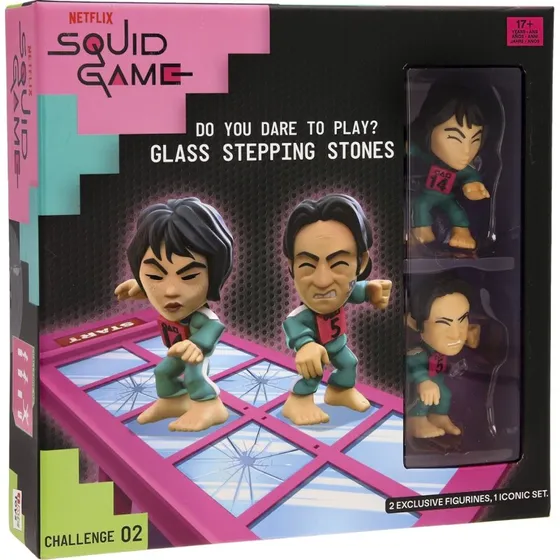 Squid Game Glass Tile - Glasplade Udfordring