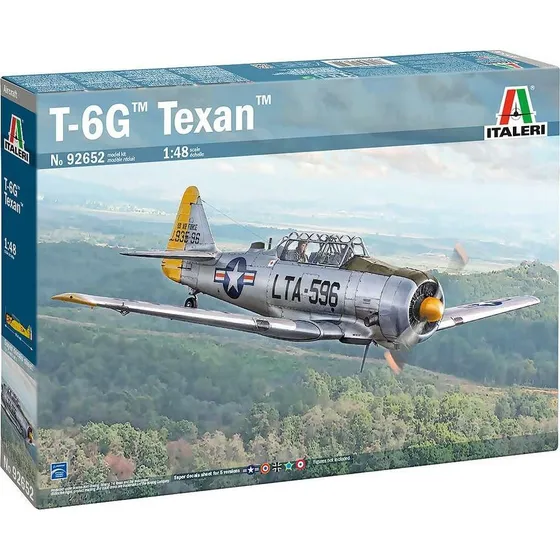 Italeri 92652 T-6G Texan Model Fly Byggesæt - 1:48