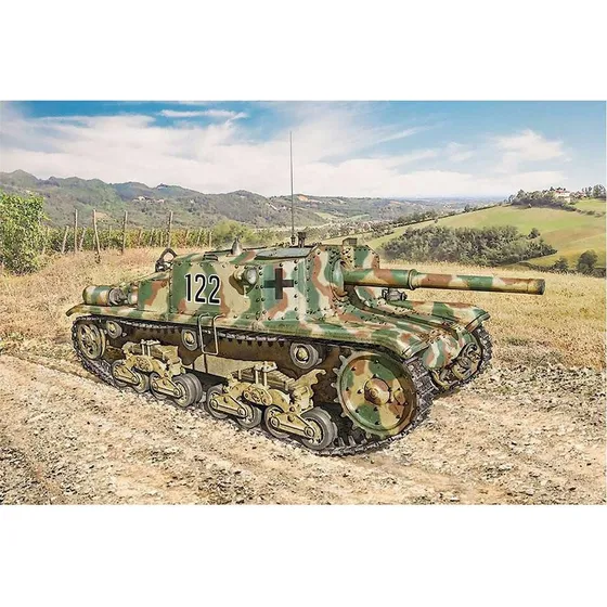 Italeri Semovente M42 Modeltank Byggesæt (Upgraded Edition) 1:35