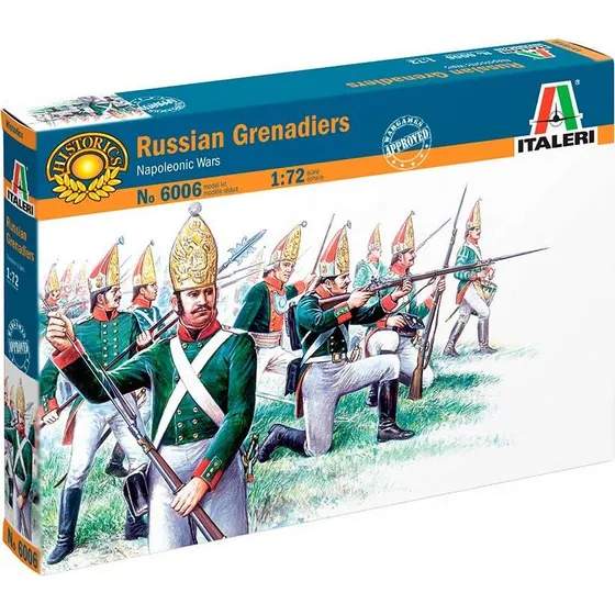 Italeri 6006 Russiske Grenaderer Napoleonskrig 1:72