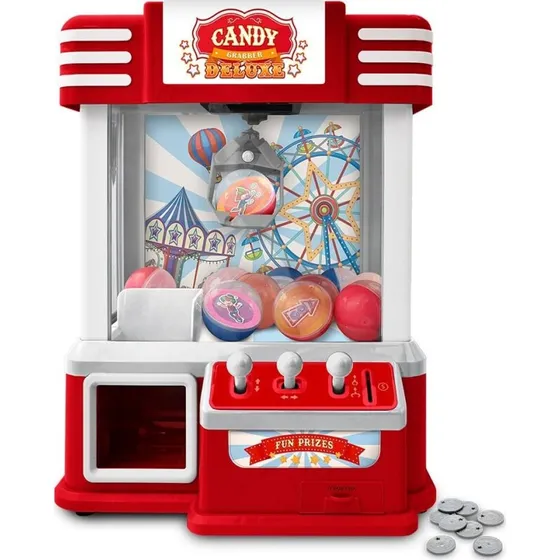 Mikamax Candy Grabber Deluxe - Slikautomat med klo