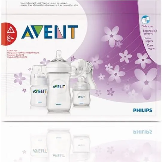 Philips Avent mikrobølge-sterilposer 5-pak